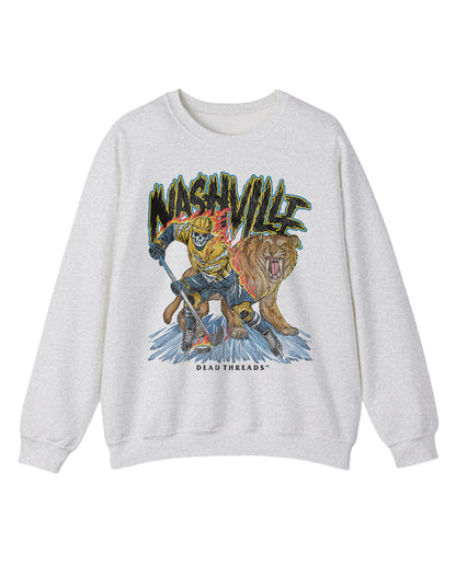 NASHVILLE HOCKEY CREWNECK SWEATSHIRT