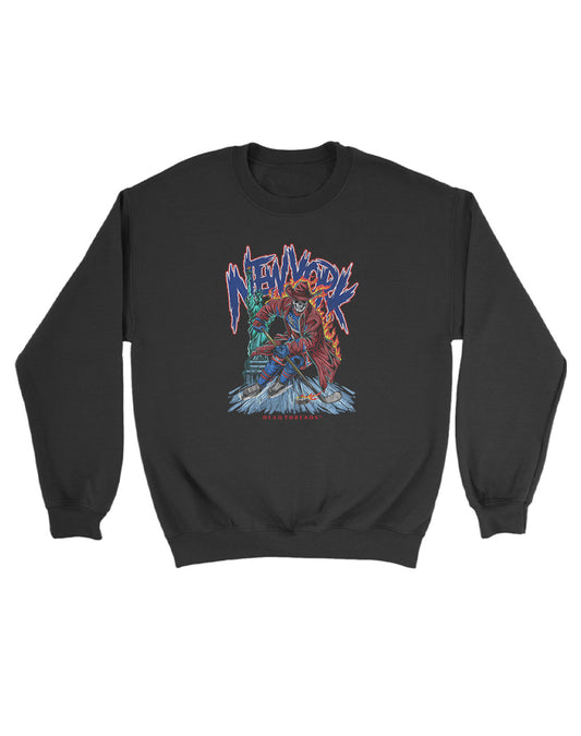 NEW YORK HOCKEY "THE RANGER" KIDS CREWNECK SWEATSHIRT