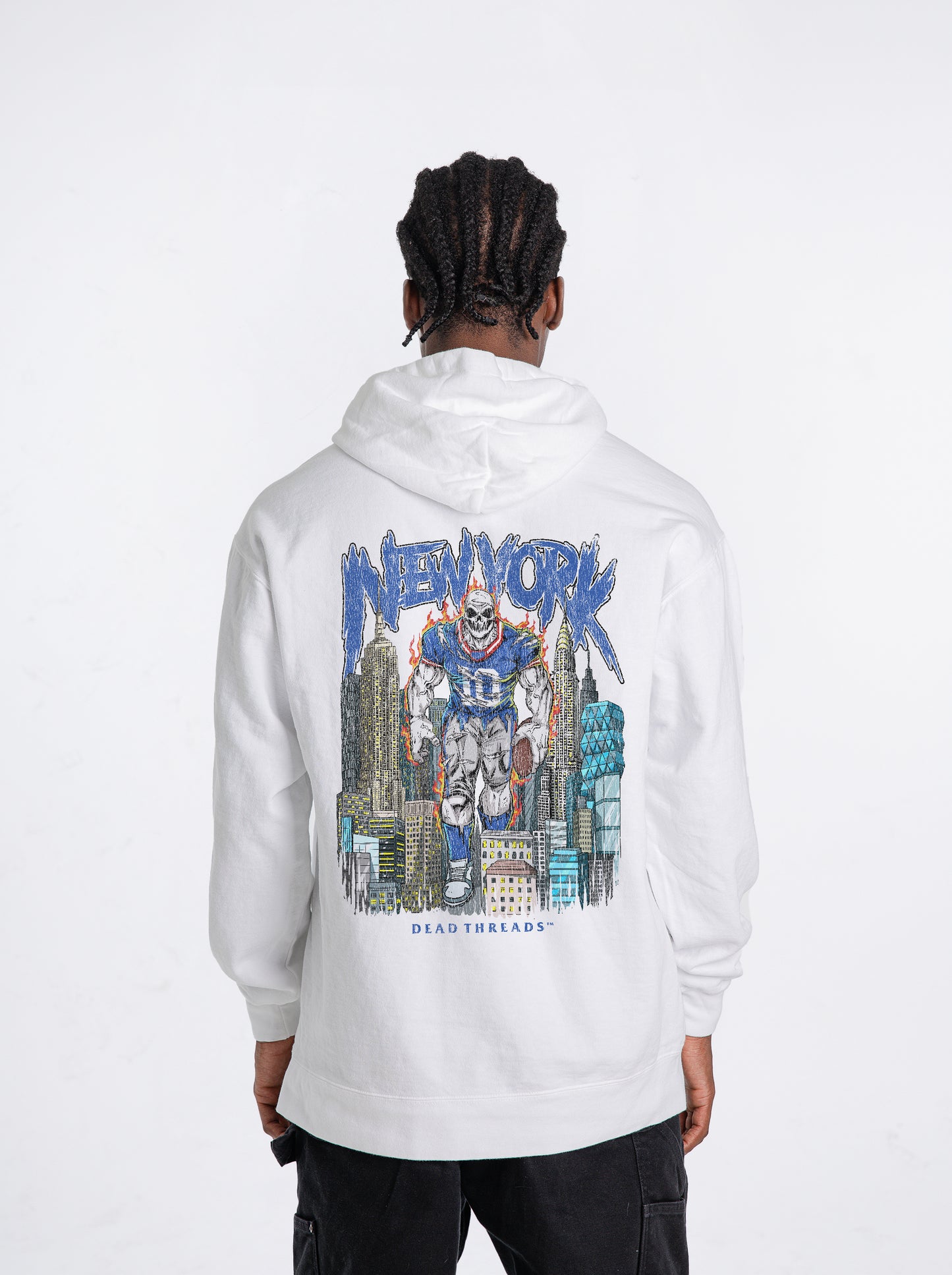 NEW YORK FOOTBALL BLUE - HOODIE