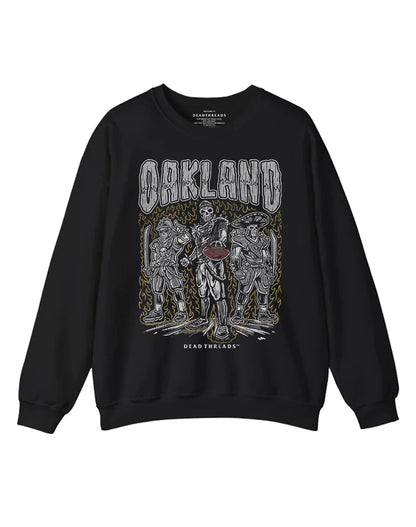 OAKLAND FOOTBALL CREWNECK SWEATSHIRT