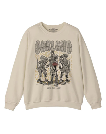 OAKLAND FOOTBALL CREWNECK SWEATSHIRT
