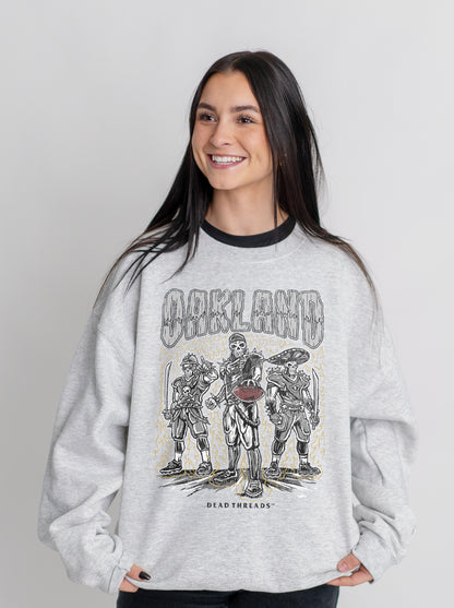 OAKLAND FOOTBALL CREWNECK SWEATSHIRT