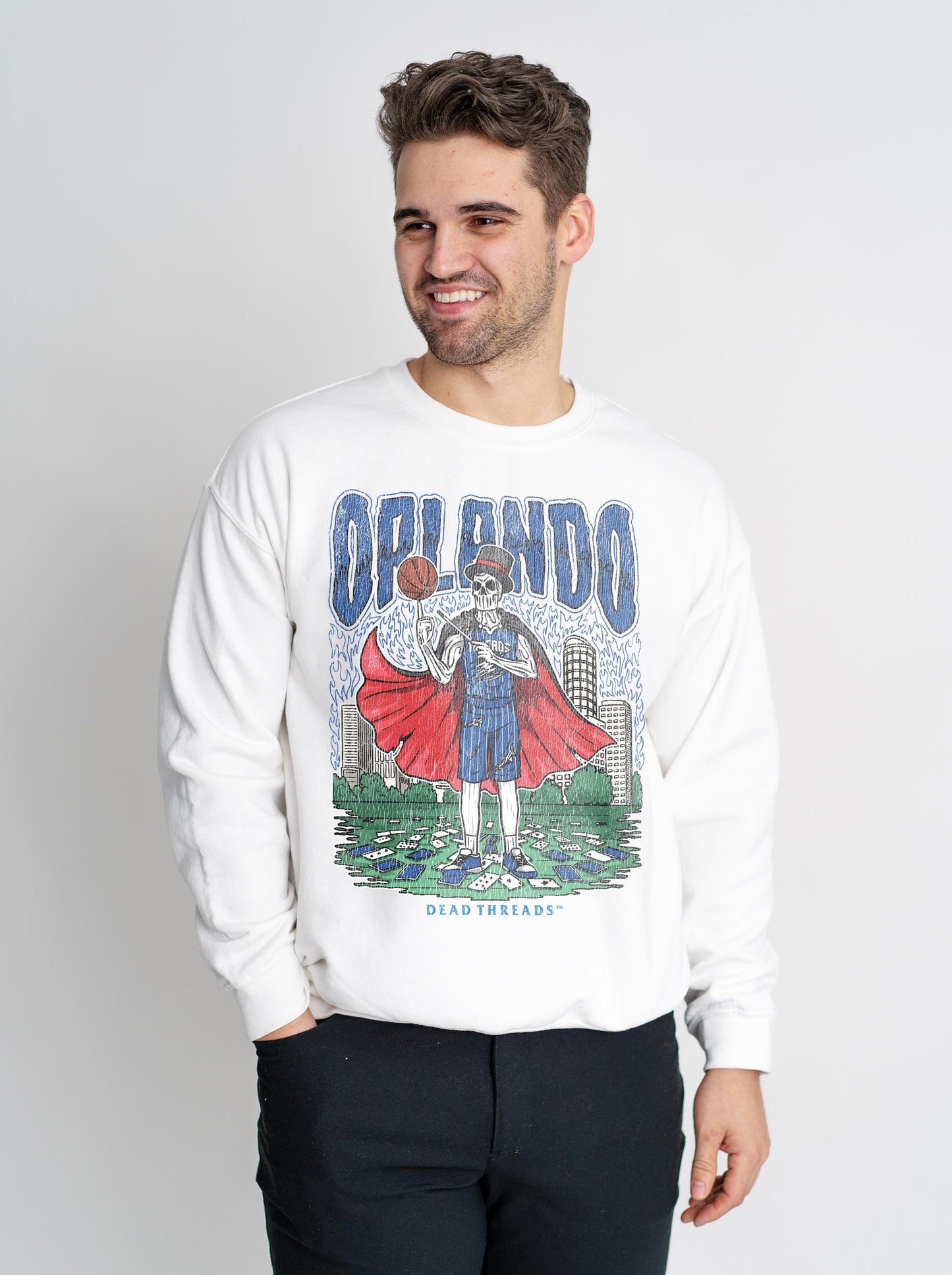 ORLANDO BASKETBALL CREWNECK SWEATSHIRT