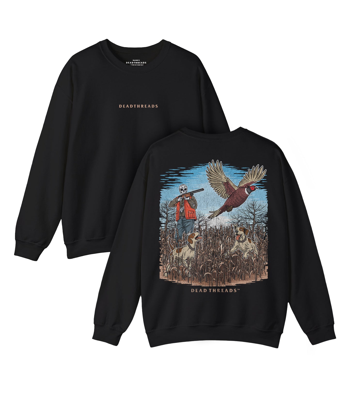 THE FINAL FLUSH  - “DT ESSENTIAL" CREWNECK SWEATSHIRT