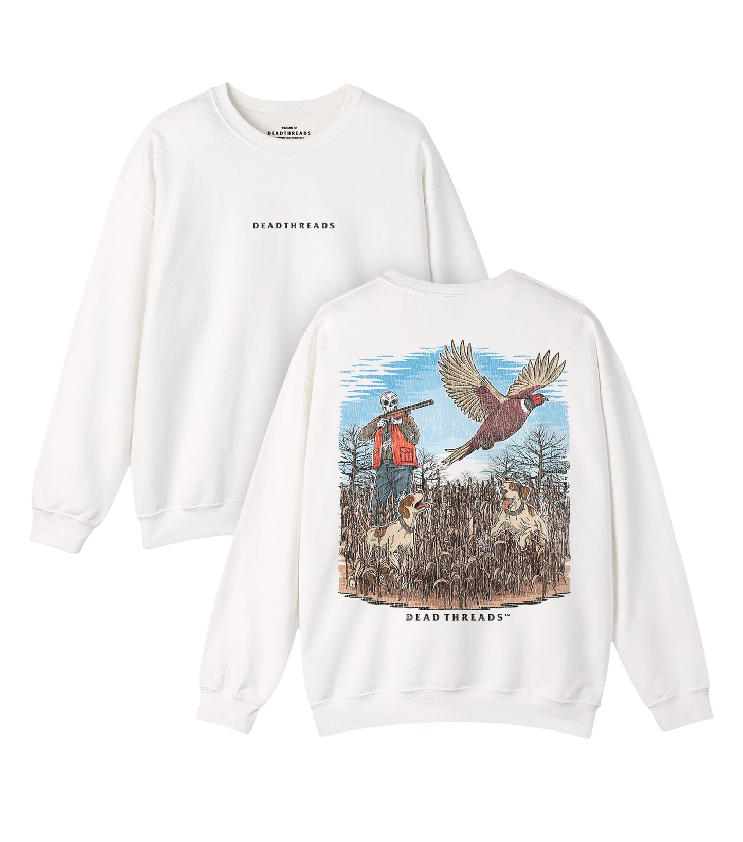 THE FINAL FLUSH  - “DT ESSENTIAL" CREWNECK SWEATSHIRT