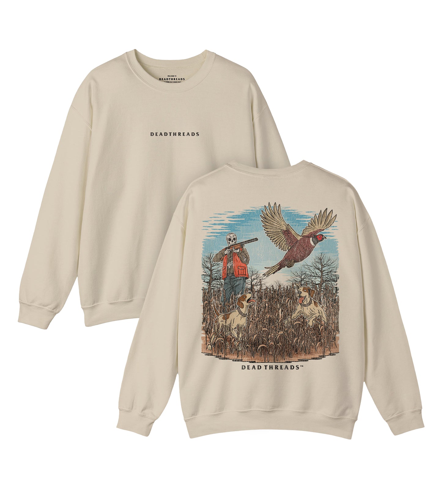 THE FINAL FLUSH  - “DT ESSENTIAL" CREWNECK SWEATSHIRT