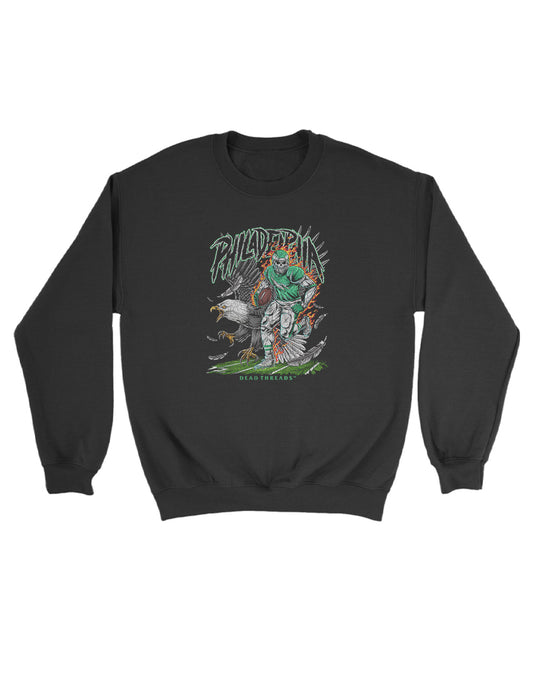 PHILADELPHIA FOOTBALL v2 KIDS CREWNECK SWEATSHIRT