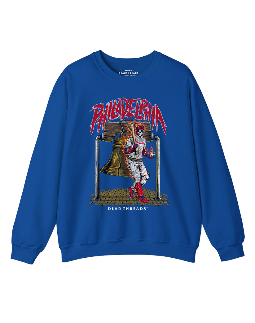 PHILADELPHIA BASEBALL CREWNECK SWEATSHIRT
