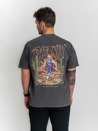 PHOENIX BASKETBALL - “3 SKULL” PREMIUM T-SHIRT