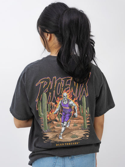 PHOENIX BASKETBALL - “3 SKULL” PREMIUM T-SHIRT
