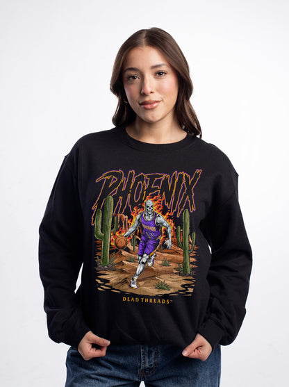 PHOENIX BASKETBALL CREWNECK SWEATSHIRT