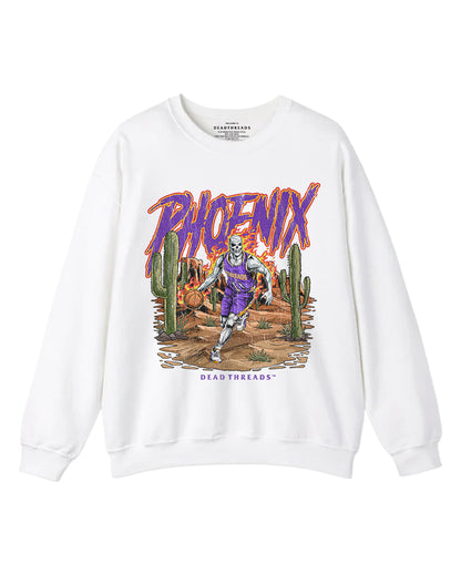 PHOENIX BASKETBALL CREWNECK SWEATSHIRT
