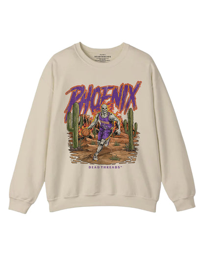 PHOENIX BASKETBALL CREWNECK SWEATSHIRT