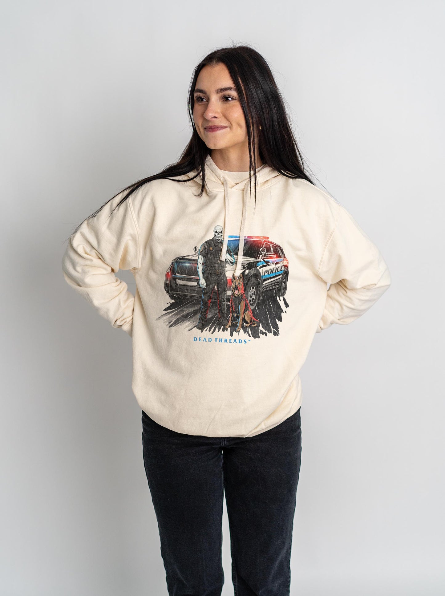 POLICE - LIGHTWEIGHT HOODIE