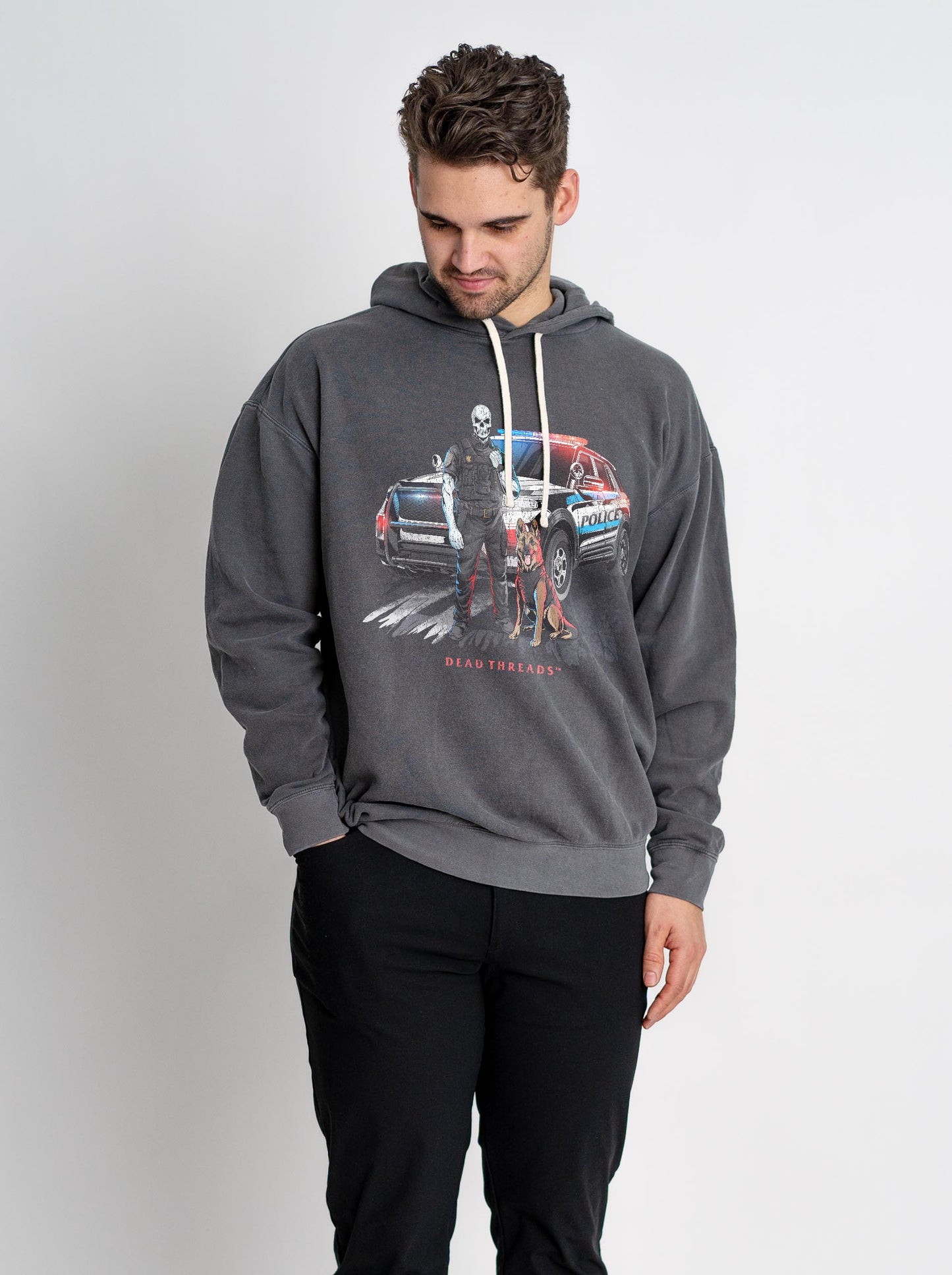 POLICE - LIGHTWEIGHT HOODIE