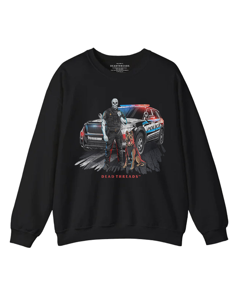 POLICE CREWNECK SWEATSHIRT