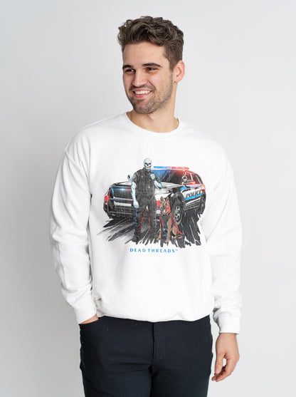 POLICE CREWNECK SWEATSHIRT