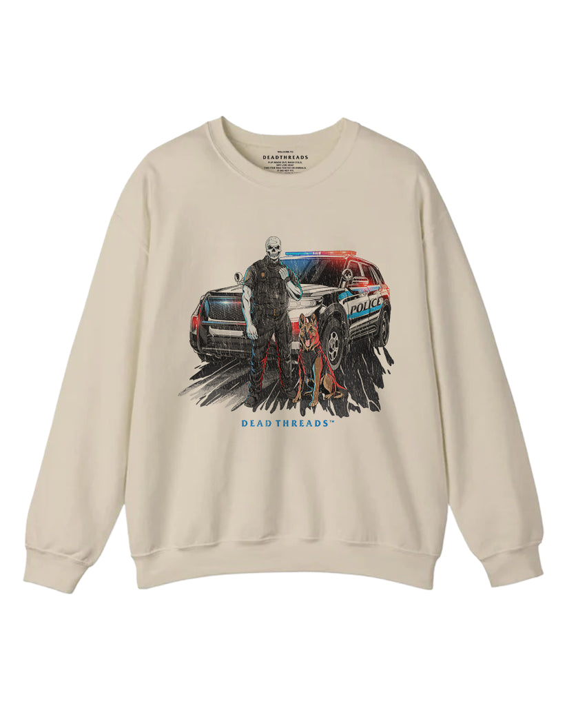 POLICE CREWNECK SWEATSHIRT