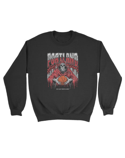 PORTLAND BASKETBALL KIDS CREWNECK SWEATSHIRT