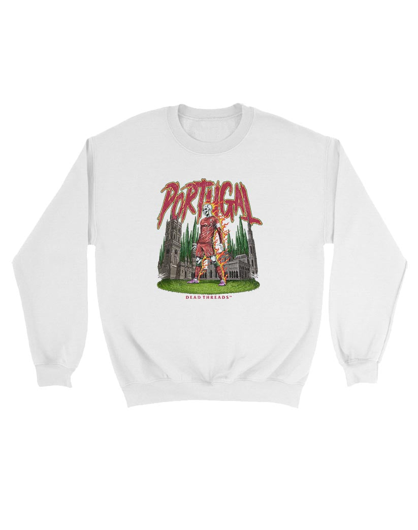 PORTUGAL SOCCER - KIDS CREWNECK SWEATSHIRT