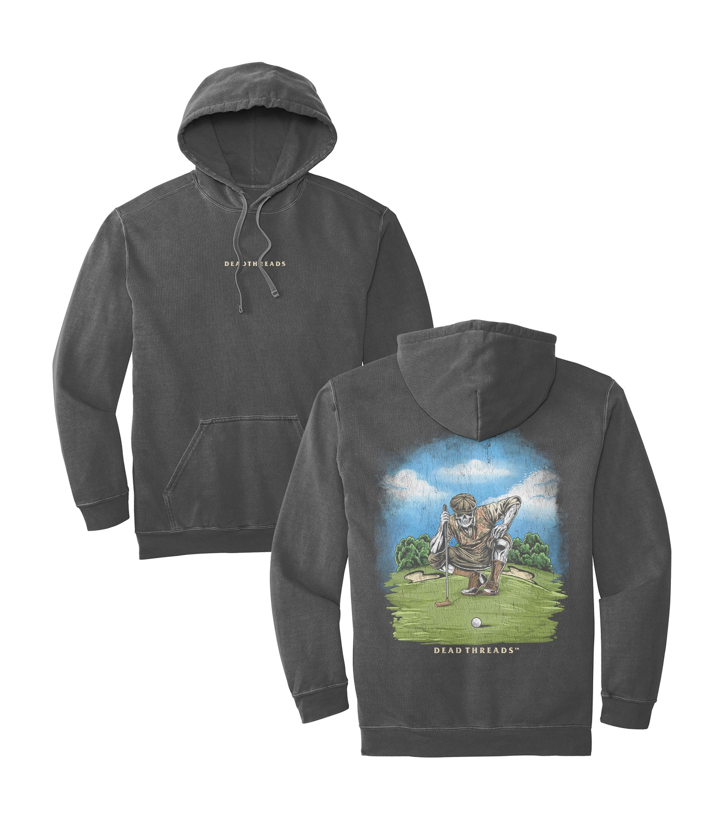 GOLF v6 "PUTT TO REST" - “DT ESSENTIAL" HOODIE