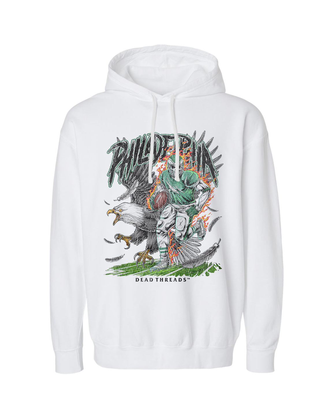 PHILADELPHIA FOOTBALL v2 - LIGHTWEIGHT HOODIE