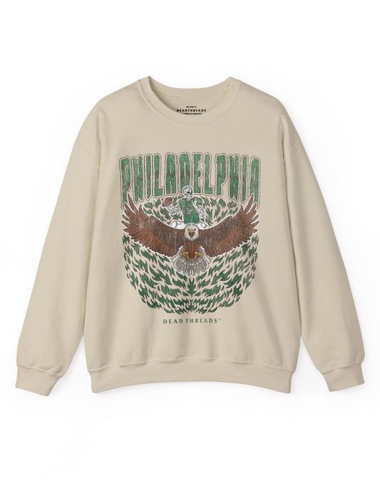 PHILADELPHIA FOOTBALL v1 CREWNECK SWEATSHIRT