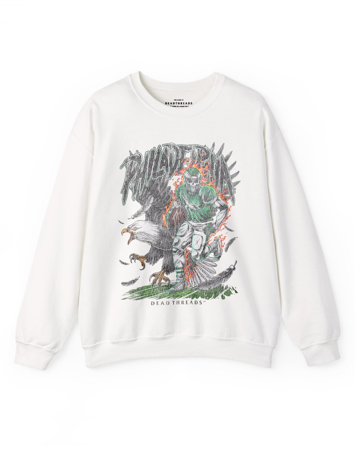 PHILADELPHIA FOOTBALL v2 CREWNECK SWEATSHIRT