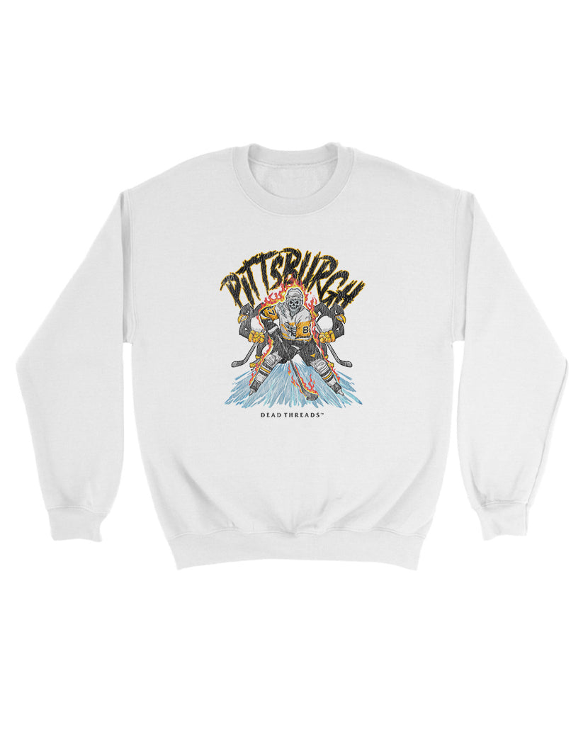 PITTSBURGH HOCKEY KIDS CREWNECK SWEATSHIRT