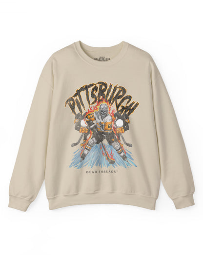 PITTSBURGH HOCKEY CREWNECK SWEATSHIRT