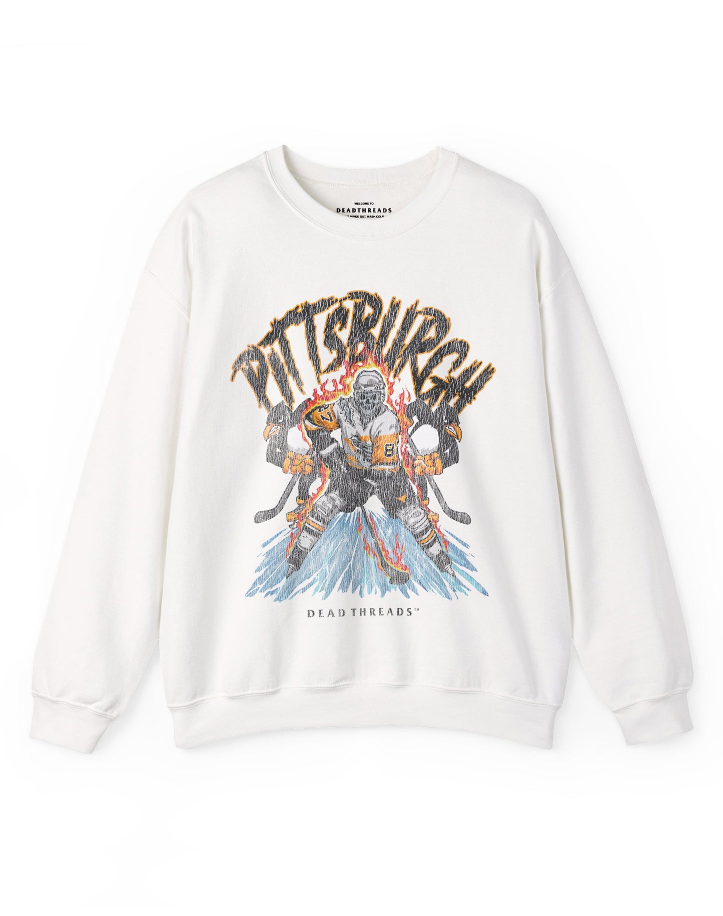 PITTSBURGH HOCKEY CREWNECK SWEATSHIRT