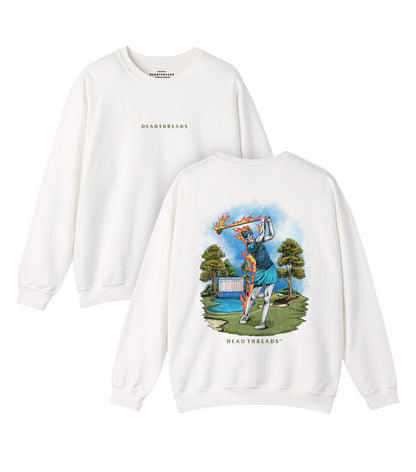 GOLF v4 “QUEEN OF THE COURSE” - “DT ESSENTIAL" CREWNECK SWEATSHIRT