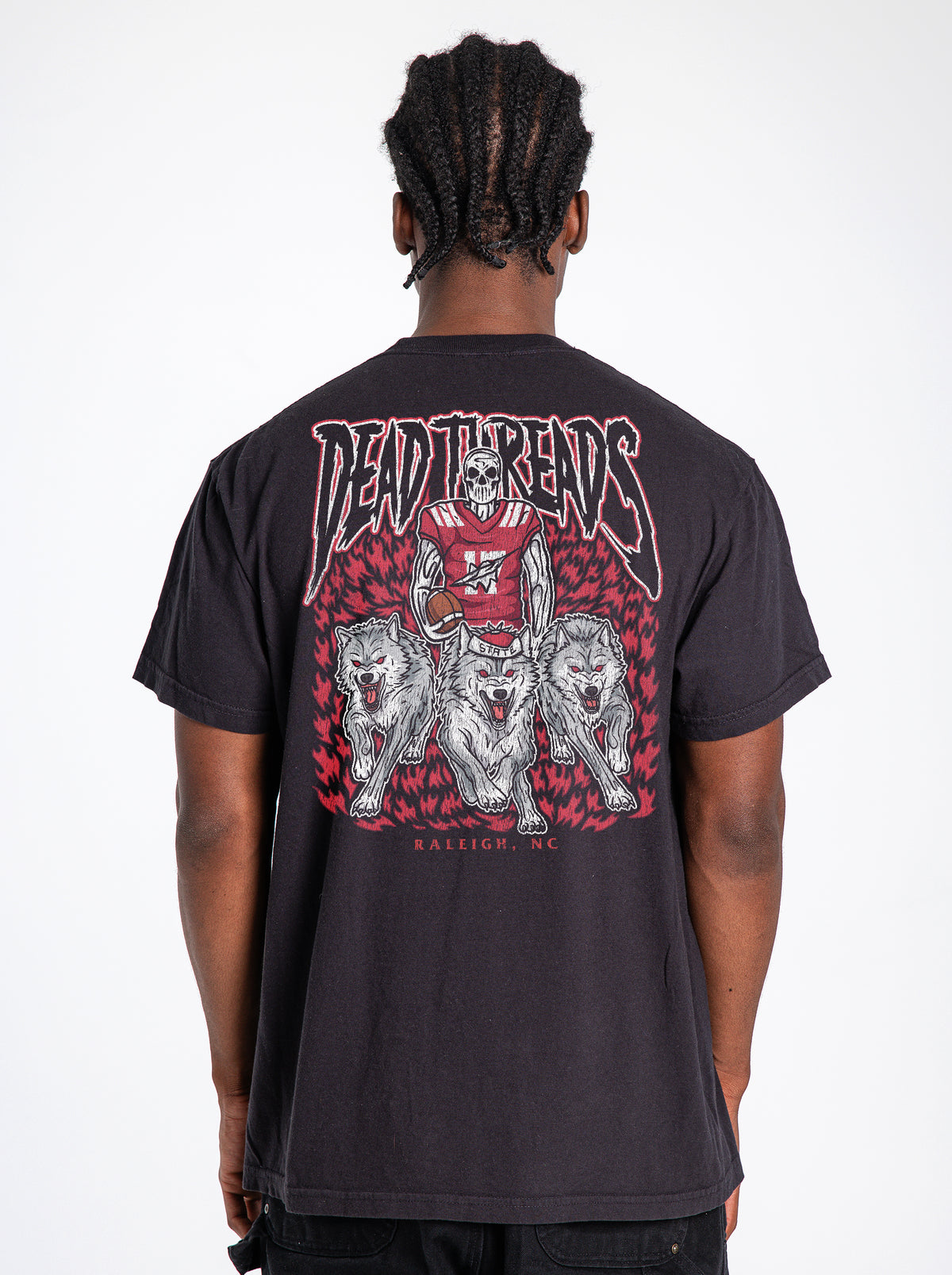 RALEIGH FOOTBALL - “3 SKULL” PREMIUM T-SHIRT