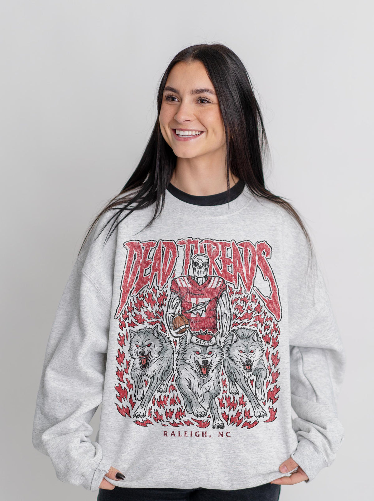 RALEIGH FOOTBALL - CREWNECK SWEATSHIRT