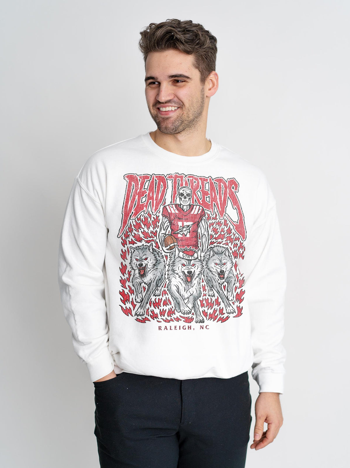 RALEIGH FOOTBALL - CREWNECK SWEATSHIRT