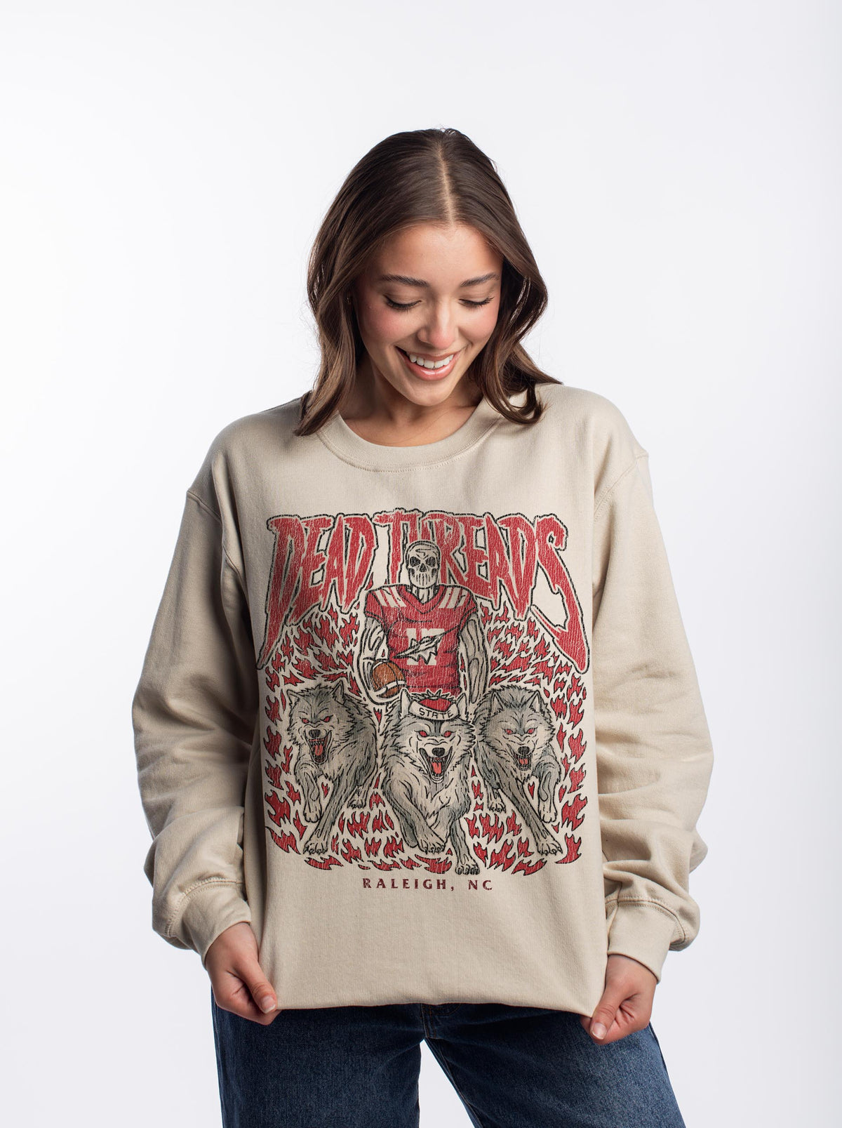 RALEIGH FOOTBALL - CREWNECK SWEATSHIRT