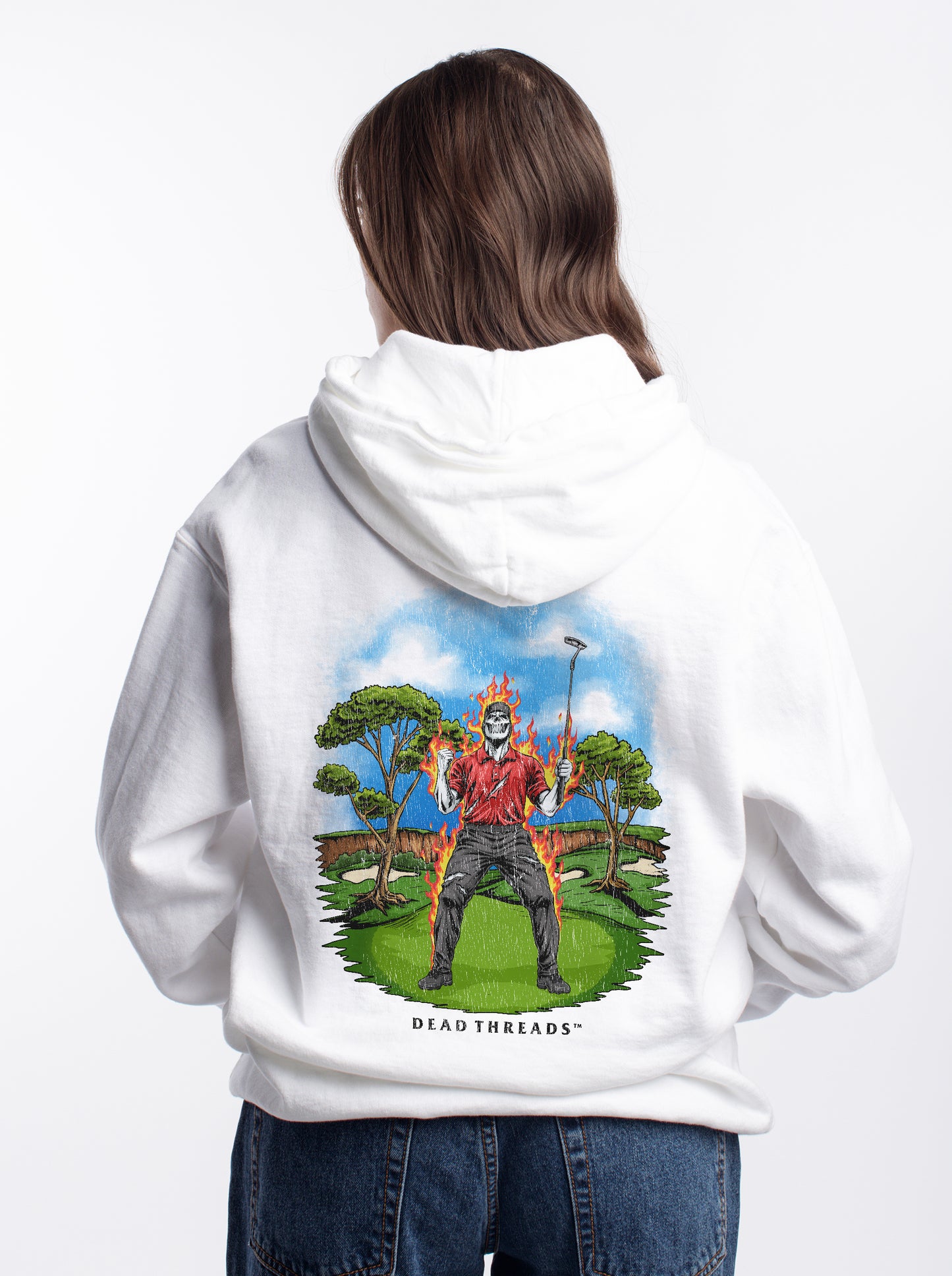 GOLF v5 “RED ROAR” - “DT ESSENTIAL" HOODIE