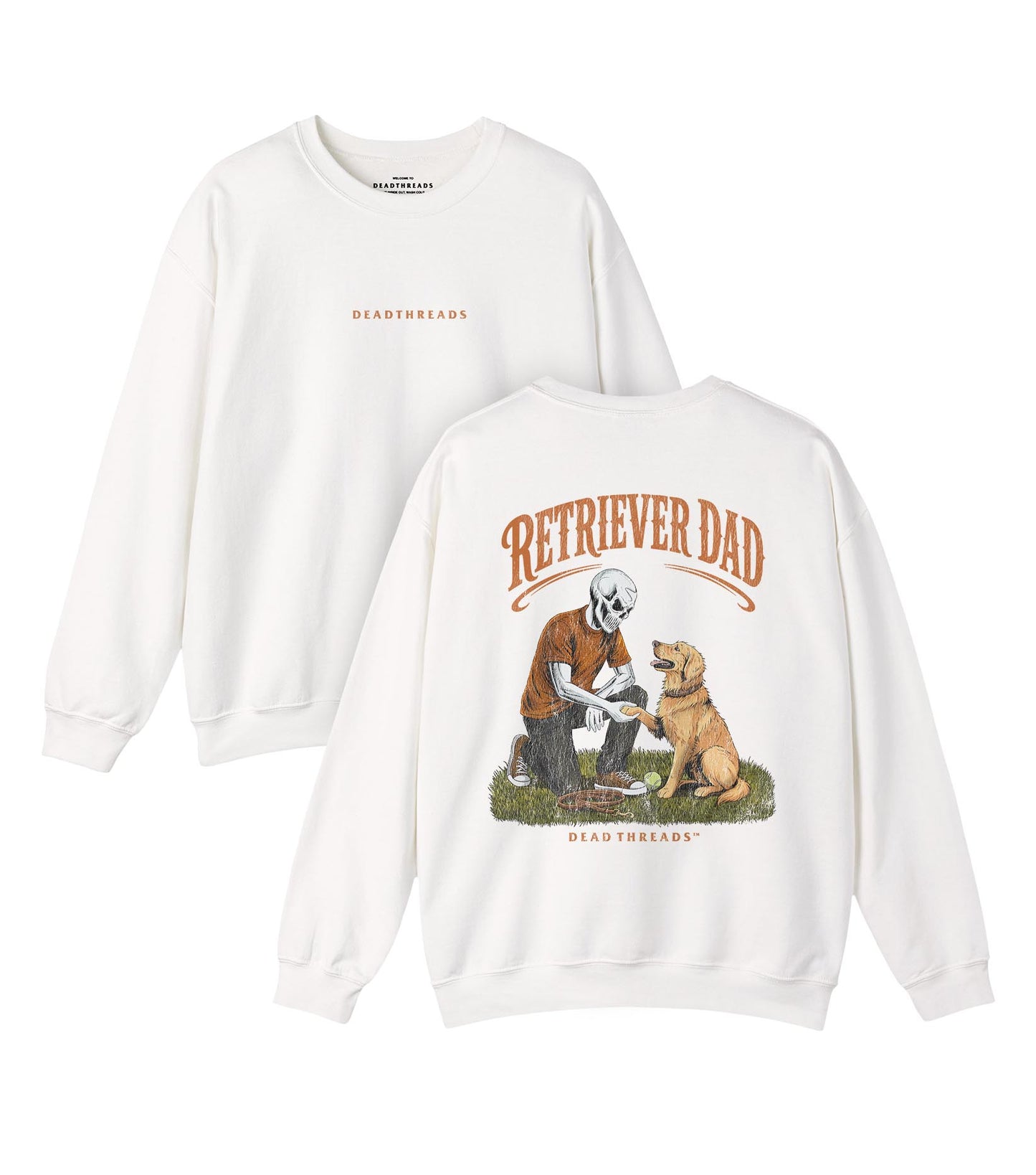 RETRIEVER DAD - “DT ESSENTIAL" CREWNECK SWEATSHIRT