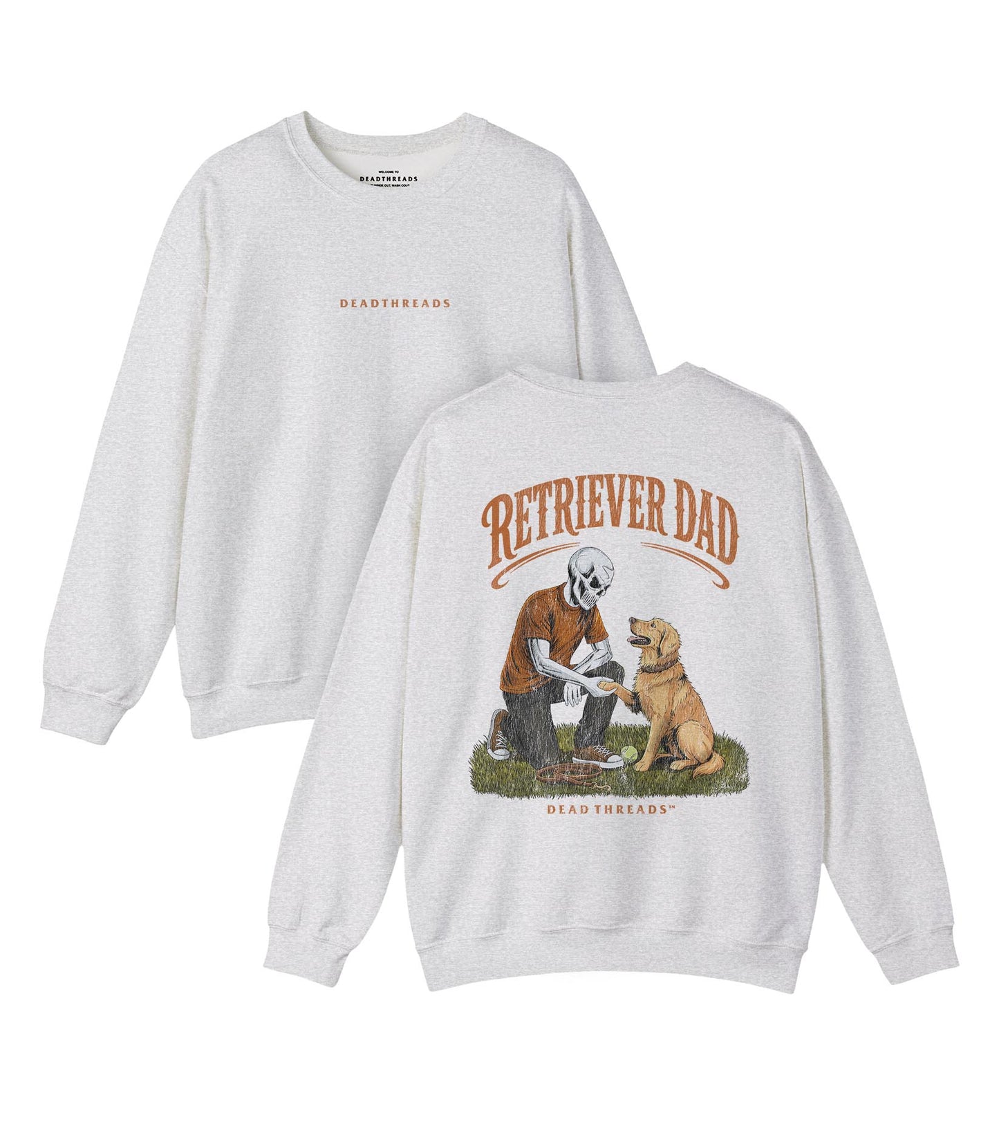 RETRIEVER DAD - “DT ESSENTIAL" CREWNECK SWEATSHIRT