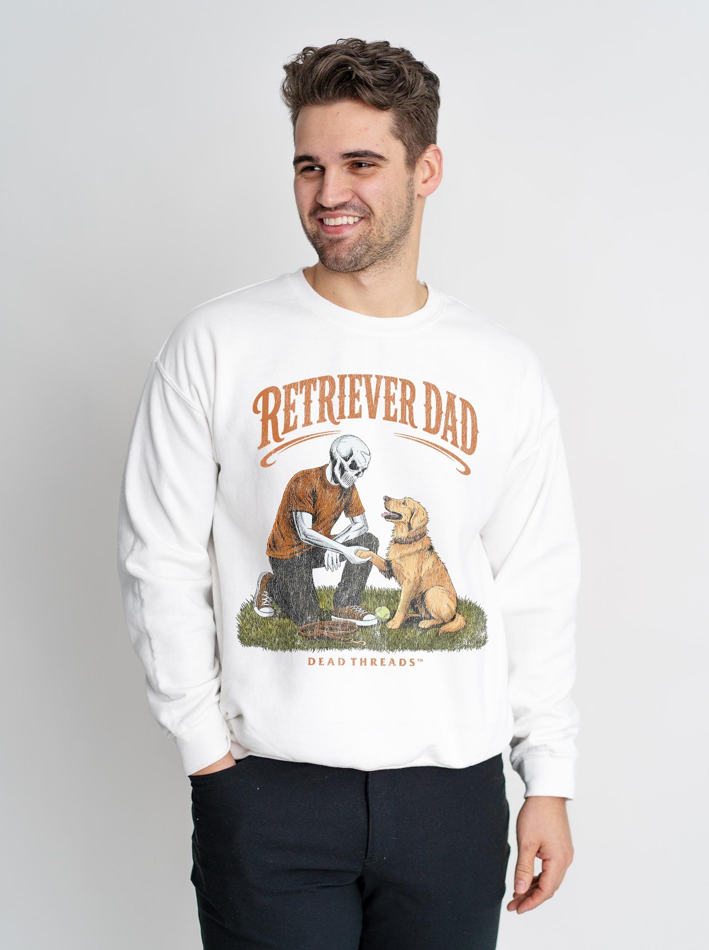 RETRIEVER DAD - CREWNECK SWEATSHIRT