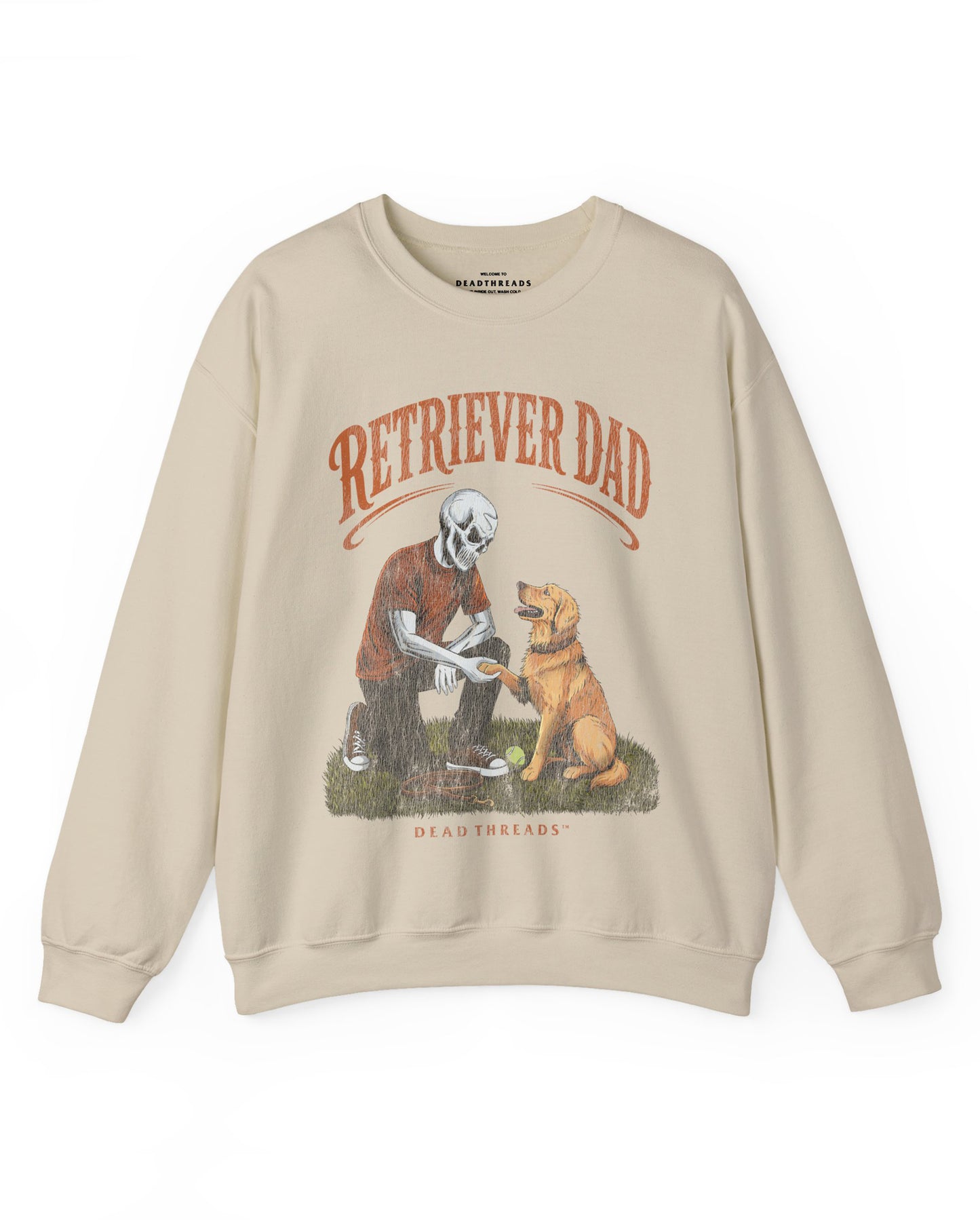RETRIEVER DAD - CREWNECK SWEATSHIRT