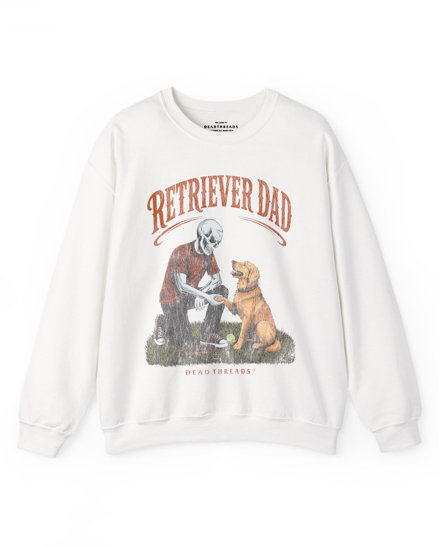 RETRIEVER DAD - CREWNECK SWEATSHIRT
