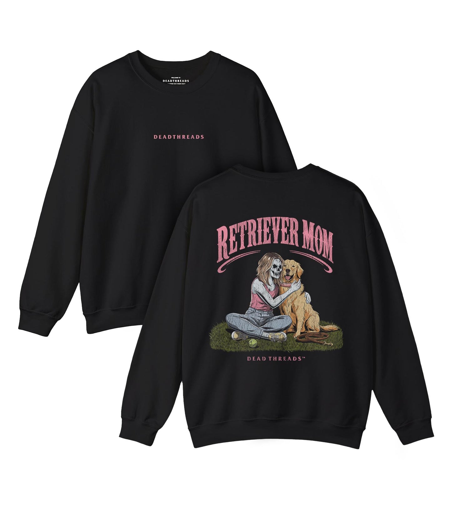 RETRIEVER MOM - “DT ESSENTIAL" CREWNECK SWEATSHIRT
