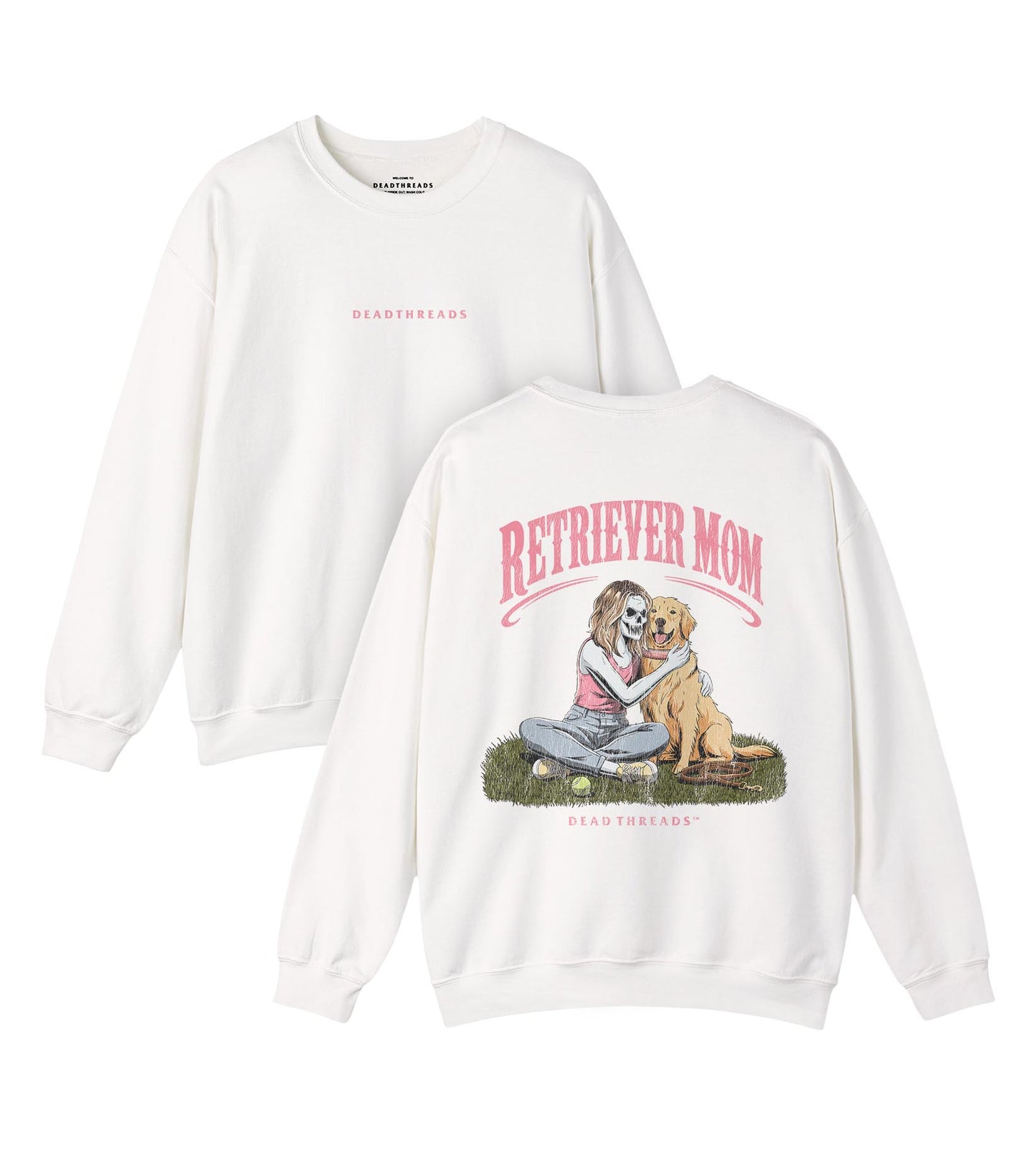 RETRIEVER MOM - “DT ESSENTIAL" CREWNECK SWEATSHIRT