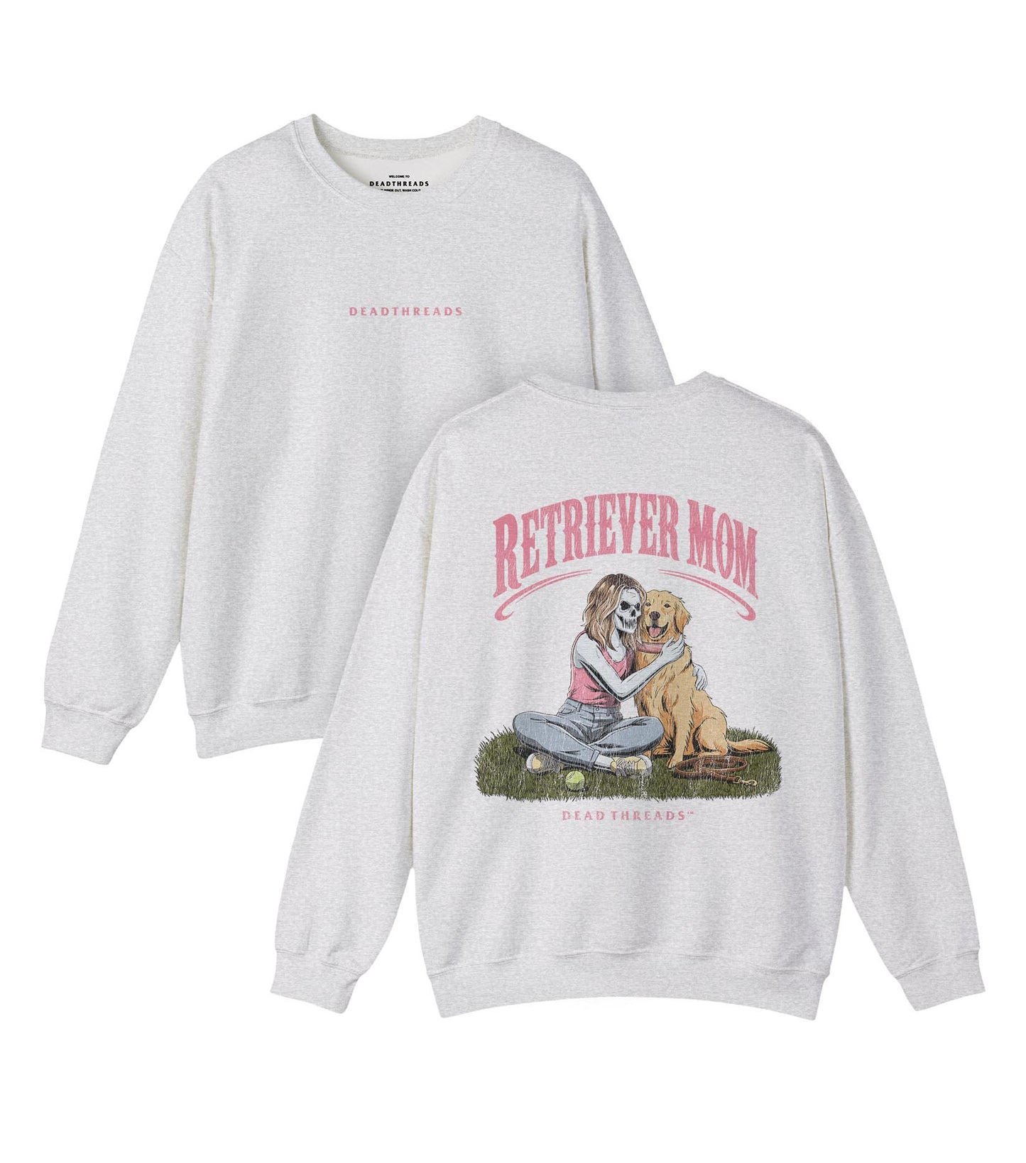 RETRIEVER MOM - “DT ESSENTIAL" CREWNECK SWEATSHIRT