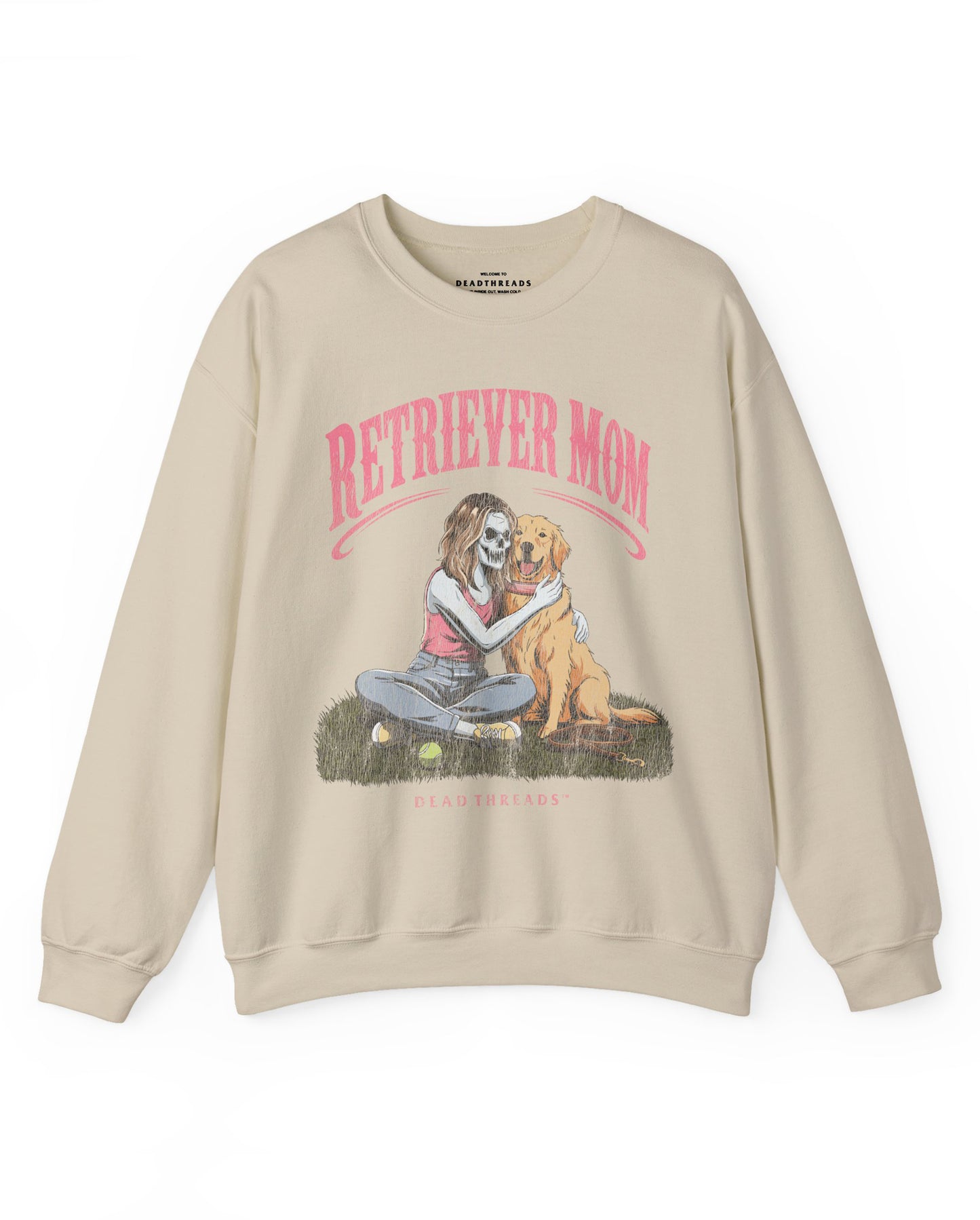RETRIEVER MOM - CREWNECK SWEATSHIRT