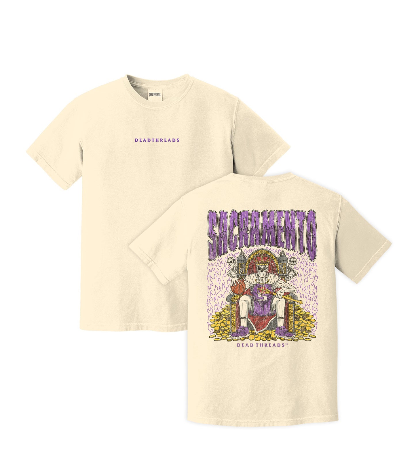 SACRAMENTO BASKETBALL - “DT ESSENTIAL" PREMIUM T-SHIRT