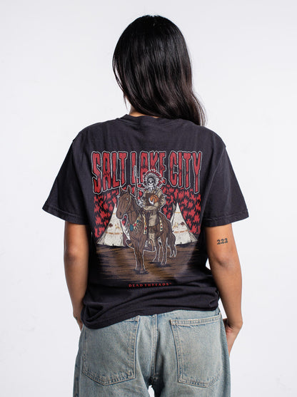 SALT LAKE CITY BASKETBALL - “DT ESSENTIAL" PREMIUM T-SHIRT