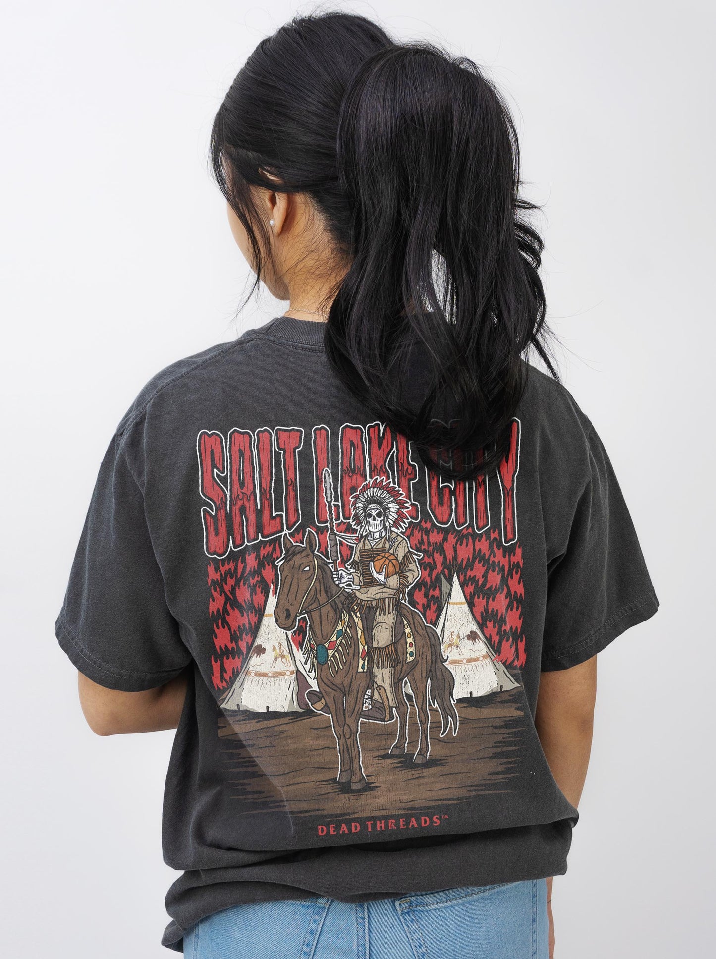 SALT LAKE CITY BASKETBALL - “DT ESSENTIAL" PREMIUM T-SHIRT