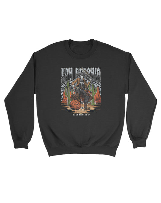 SAN ANTONIO BASKETBALL KIDS CREWNECK SWEATSHIRT